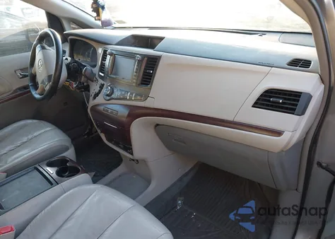 2011 Toyota Sienna Limited V6 from USA, damaged, VIN 5TDYK3DCXBS027354